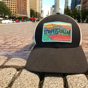 Scout Cellar Mesh Trucker SnapBack Hat Cap Katherine Homes